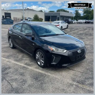 Black 2018 Hyundai Ioniq Hybrid Limited for sale in Westfield, IN
