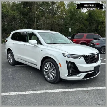 White 2021 Cadillac XT6 Premium Luxury for sale in Westfield, IN