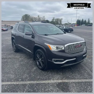 Gray 2017 GMC Acadia Denali for sale in Westfield, IN