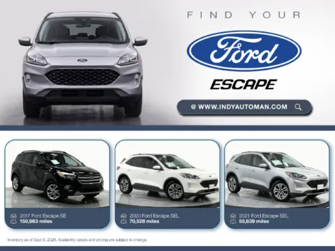 White 2017 Ford Escape Titanium for sale in Westfield, IN