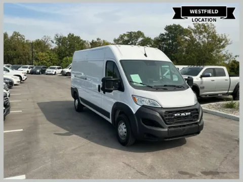 White 2023 Ram ProMaster 2500 High Roof for sale in Westfield, IN