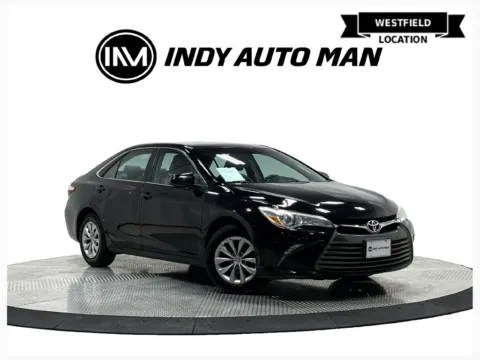 Black 2016 Toyota Camry LE for sale in Westfield, IN