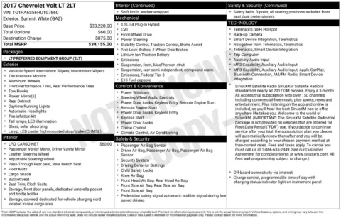 Photos of 2017 Chevrolet Volt LT for sale in Westfield, IN at Indy Auto Man - Westfield