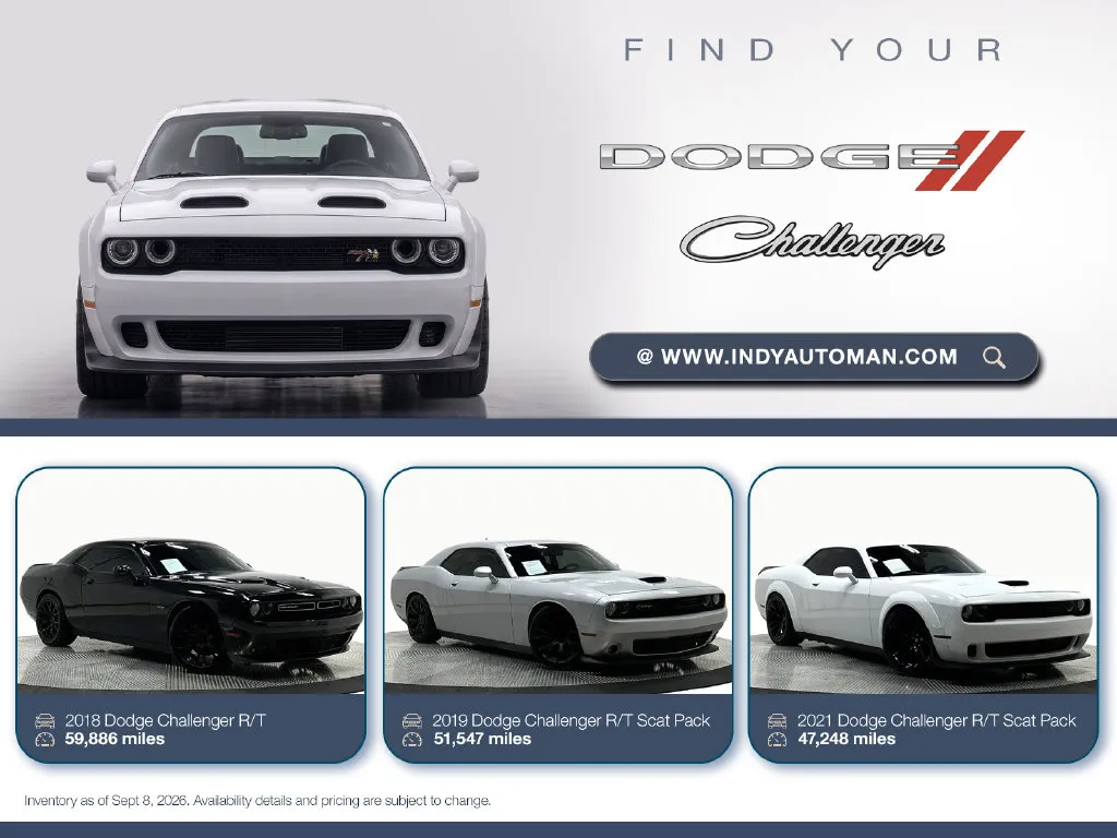 Black 2016 Dodge Challenger SRT Hellcat for sale in Westfield, IN