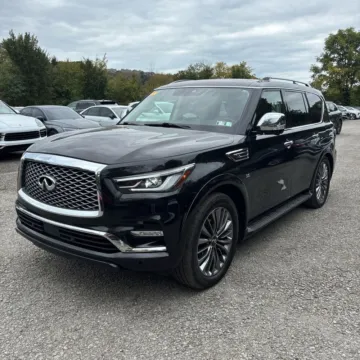 Photos of 2019 INFINITI QX80 LUXE for sale in Westfield, IN at Indy Auto Man - Westfield