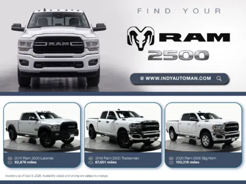 White 2018 Ram 2500 Tradesman for sale in Westfield, IN