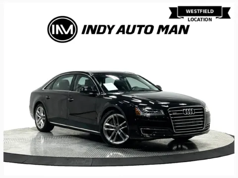 Black 2015 Audi A8 L 4.0T LWB quattro for sale in Westfield, IN