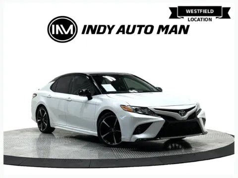Black 2020 Toyota Camry XSE V6 for sale in Westfield, IN