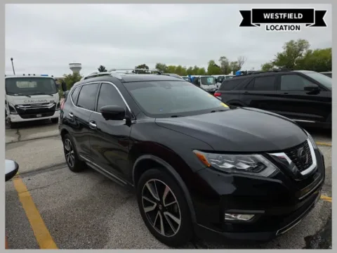 Black 2018 Nissan Rogue SL for sale in Westfield, IN