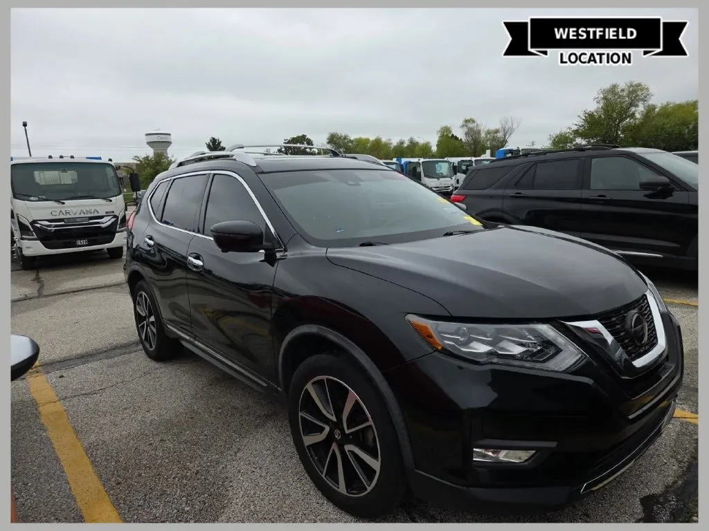 Black 2018 Nissan Rogue SL for sale in Westfield, IN