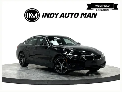 Black 2018 BMW 4 Series 430i xDrive Gran Coupe for sale in Westfield, IN
