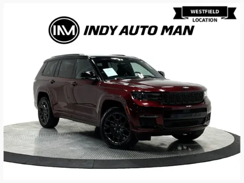 Red 2023 Jeep Grand Cherokee L Summit for sale in Westfield, IN