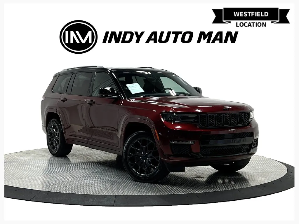 Red 2023 Jeep Grand Cherokee L Summit for sale in Westfield, IN