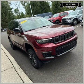 Red 2023 Jeep Grand Cherokee L Summit for sale in Westfield, IN