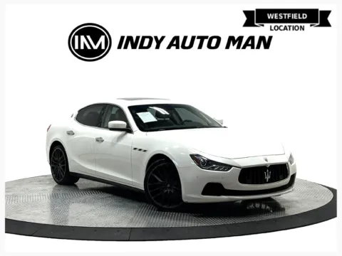 White 2015 Maserati Ghibli S Q4 for sale in Westfield, IN