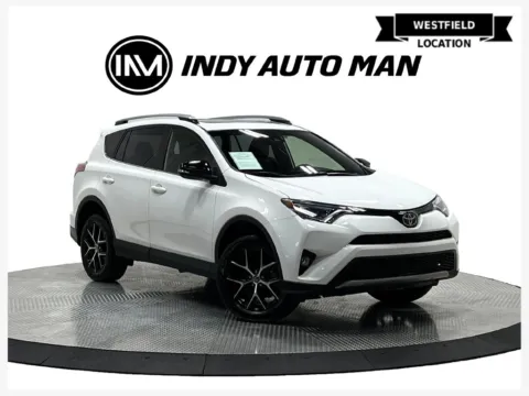 White 2018 Toyota RAV4 SE for sale in Westfield, IN