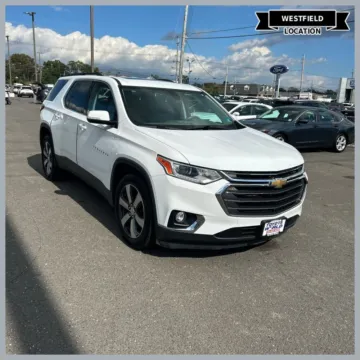 White 2019 Chevrolet Traverse 3LT for sale in Westfield, IN