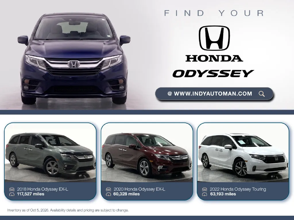 Unknown 2018 Honda Odyssey Elite for sale in Westfield, IN