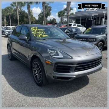 Gray 2019 Porsche Cayenne for sale in Westfield, IN