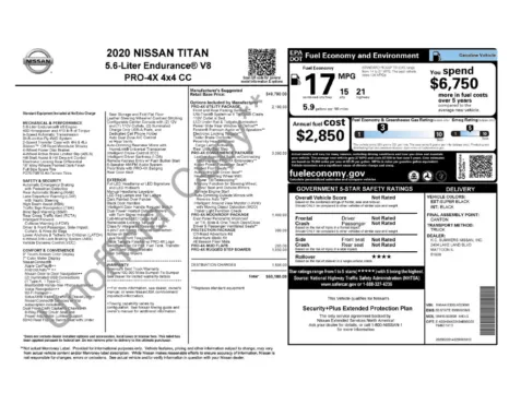 Photos of 2020 Nissan Titan PRO-4X for sale in Westfield, IN at Indy Auto Man - Westfield