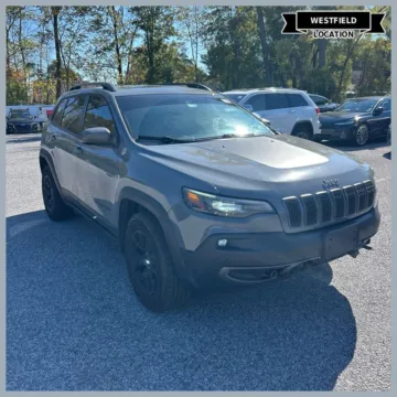 Gray 2019 Jeep Cherokee Trailhawk for sale in Westfield, IN