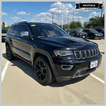 Black 2019 Jeep Grand Cherokee Limited for sale in Westfield, IN