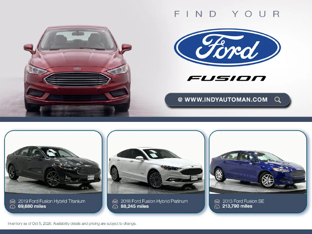 White 2009 Ford Fusion SE for sale in Westfield, IN