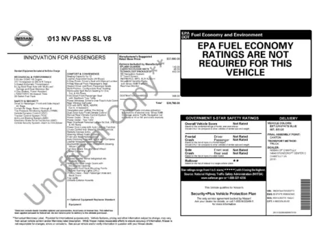 Photos of 2013 Nissan NV Passenger SL for sale in Westfield, IN at Indy Auto Man - Westfield