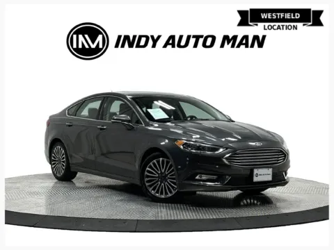 Gray 2017 Ford Fusion SE for sale in Westfield, IN