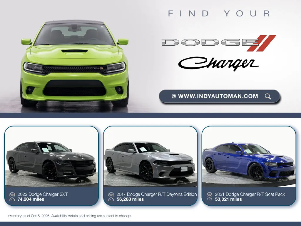 Red 2015 Dodge Charger R/T for sale in Westfield, IN