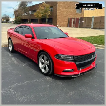 Red 2015 Dodge Charger R/T for sale in Westfield, IN