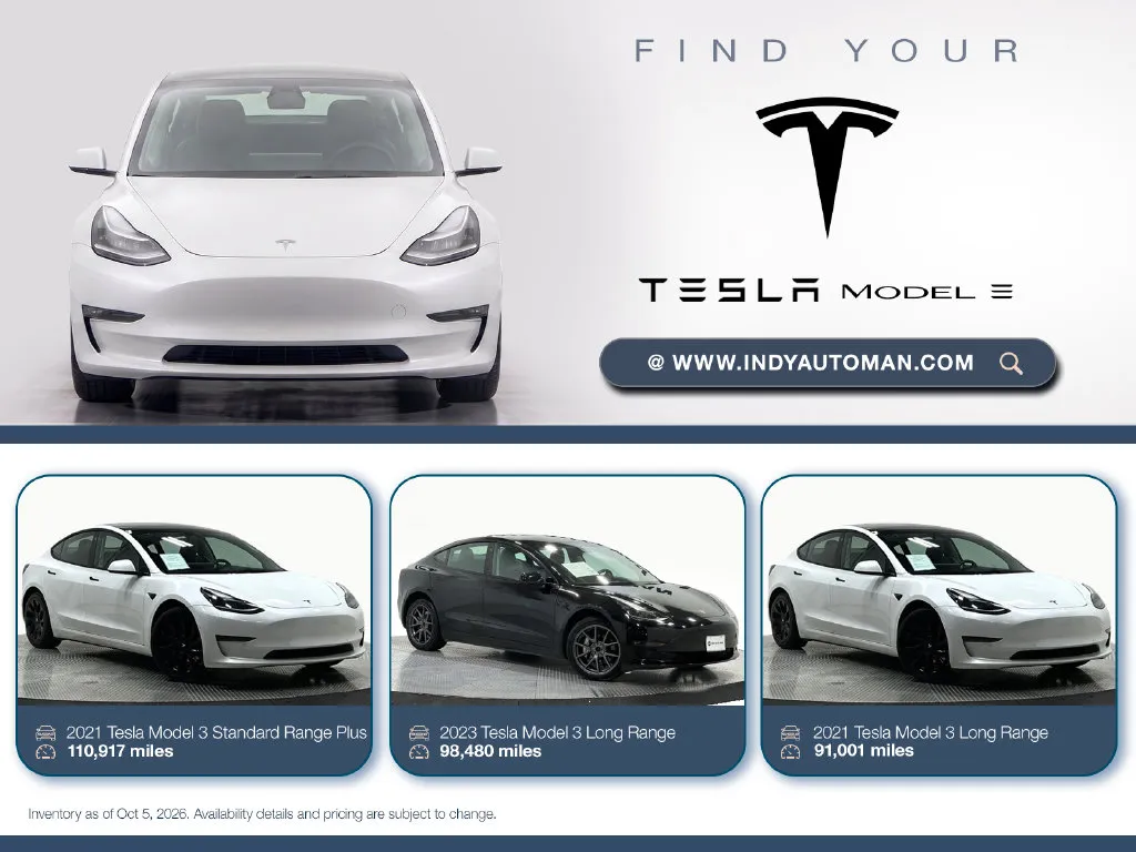2020 Tesla Model 3 Standard for sale in Westfield, IN