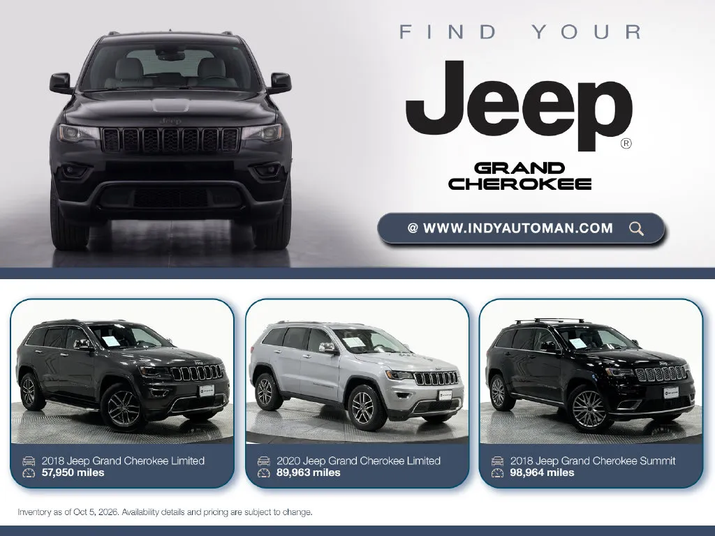 Red 2016 Jeep Grand Cherokee Limited for sale in Westfield, IN