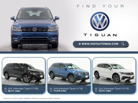 White 2018 Volkswagen Tiguan 2.0T SE 4Motion for sale in Westfield, IN