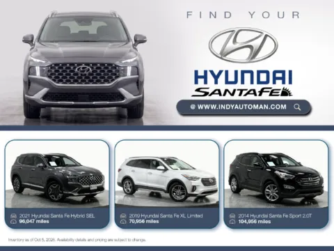 Gray 2019 Hyundai Santa Fe Limited for sale in Westfield, IN