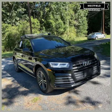 Black 2020 Audi Q5 e 55 Premium quattro for sale in Westfield, IN