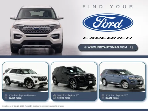 Black 2022 Ford Explorer ST for sale in Westfield, IN