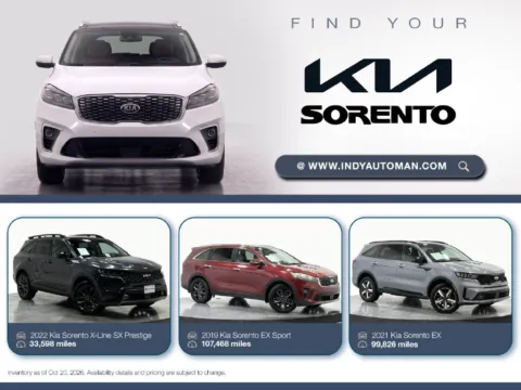 Black 2021 Kia Sorento SX for sale in Westfield, IN