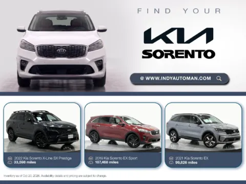Black 2021 Kia Sorento SX for sale in Westfield, IN