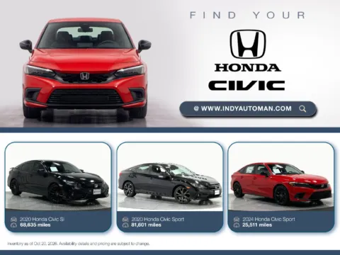 Red 2024 Honda Civic Sport for sale in Westfield, IN