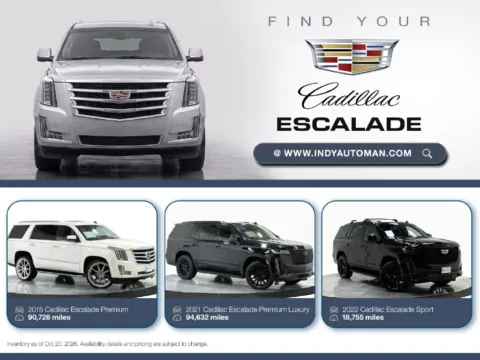 Black 2019 Cadillac Escalade Luxury for sale in Westfield, IN