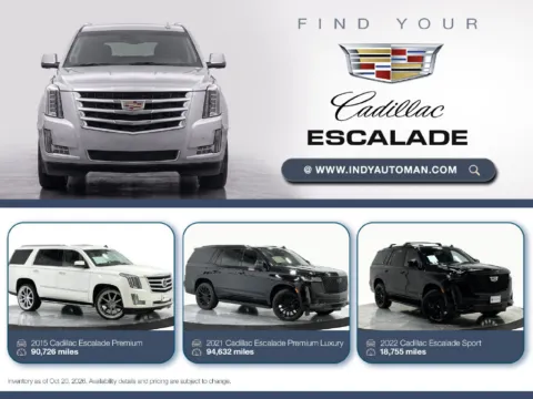 Black 2019 Cadillac Escalade Luxury for sale in Westfield, IN