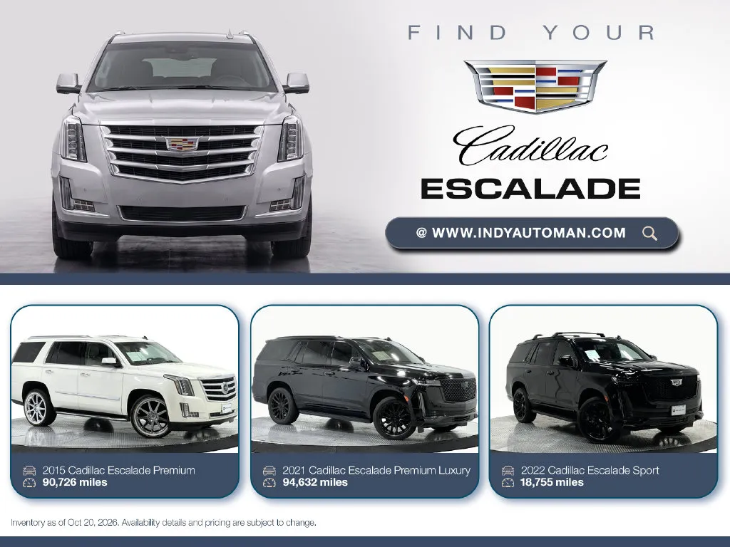 Black 2019 Cadillac Escalade Luxury for sale in Westfield, IN