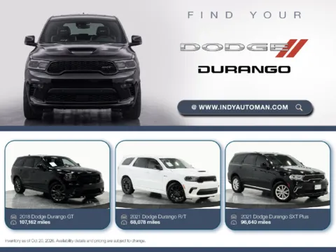 Red 2021 Dodge Durango R/T for sale in Westfield, IN