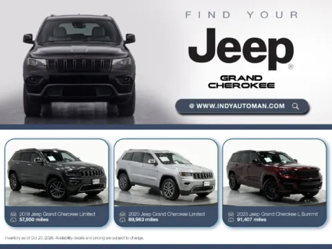 White 2015 Jeep Grand Cherokee Limited for sale in Westfield, IN