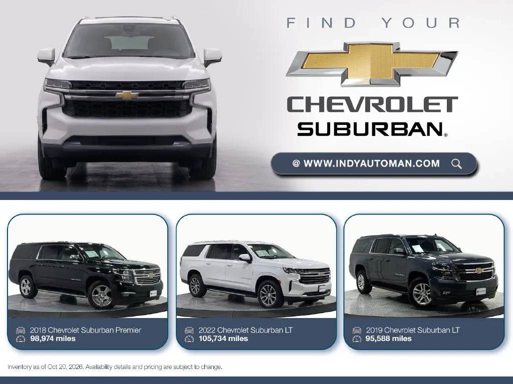 Unknown 2022 Chevrolet Suburban High Country for sale in Westfield, IN