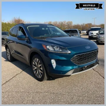 Green 2020 Ford Escape Titanium for sale in Westfield, IN