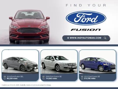 White 2017 Ford Fusion Titanium for sale in Westfield, IN