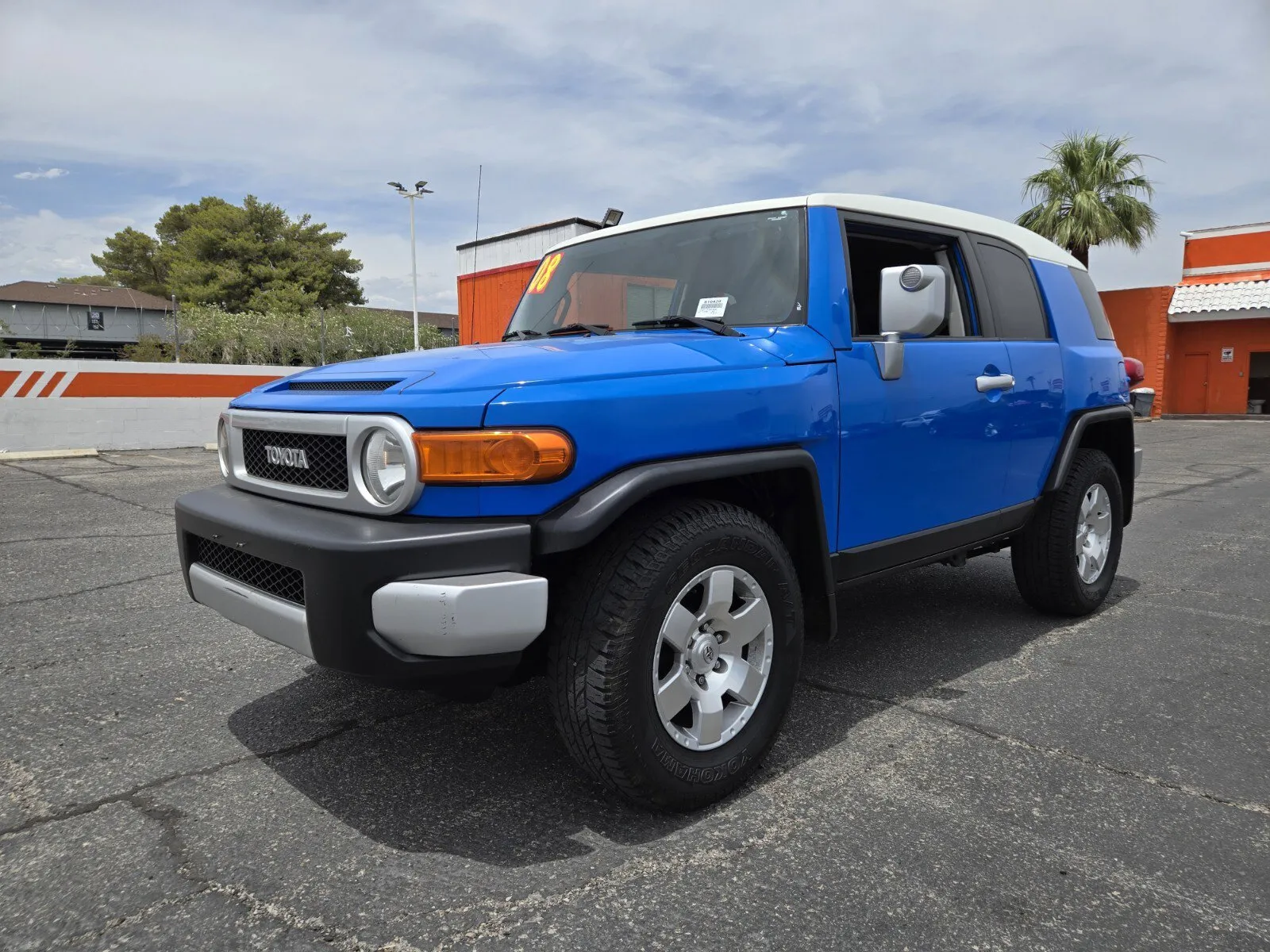 Blue 2008 Toyota FJ Cruiser 4DR 2WD AT for sale in Las Vegas, NV