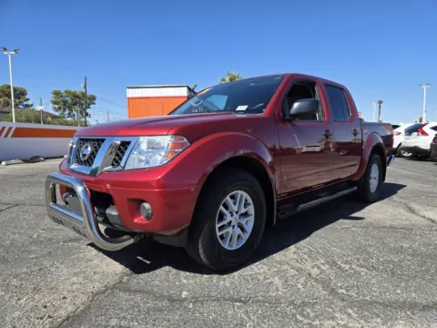 Red 2021 Nissan Frontier SV for sale in Las Vegas, NV